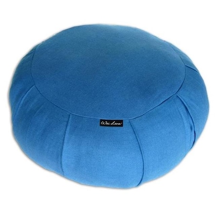 Wai Lana Wai Lana Productions 1032 Zafu Meditation Cushion - Blue 1032